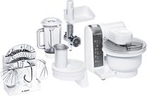Virtuvinis kombainas Bosch MUM4855, balta sp., 600 W Prekė su pažeista pakuote.