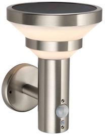 Sieninis lauko šviestuvas Endon Halton, 5.88W, LED, IP44, nerūdijančiojo plieno sp., 14.7 cm x 19.8 cm