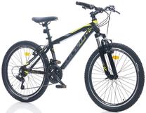 Dviratis kalnų Corelli Felix 3.0, 26 ", 18" rėmas, juoda sp./geltona sp./pilka sp.