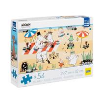 Пазл Martinex Moomin Beach Day, 30 см x 42 см, 54 шт., многоцветный