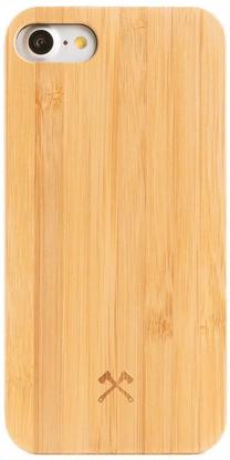 Telefona vāciņš Woodcessories, brūna krās., Apple