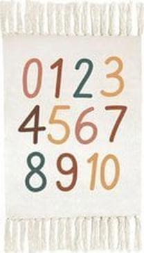 Kilimas vidaus Home Styling Collection Numbers, įvairių spalvų, 90 cm x 60 cm