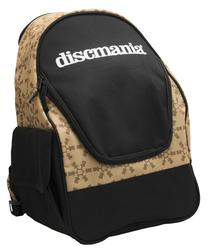 Mugursoma Discmania Fanatic Go, melns krās./smilškrāsas
