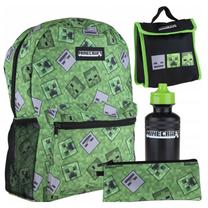 Kuprinė Vanilla Underground Minecraft Backpack + Accessories, žalia sp.