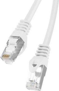 Кабель Lanberg Patchcord PCF5-10CC-0025-W RJ-45, RJ-45, 0.25 м, белый цв.