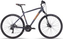 Dviratis kalnų Head I-Peak I, 28 ", 20" rėmas, oranžinė sp./pilka sp.