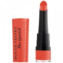 Lūpų dažai Bourjois Paris Rouge Velvet, 2.4 g, 06 abrico dabra