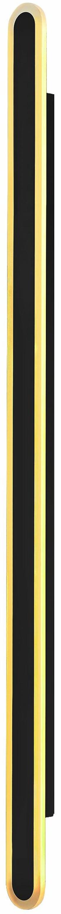 Sieninis lauko šviestuvas Candellux Lighting Stick, 20W, LED, IP65, juoda sp., 8 cm x 150 cm