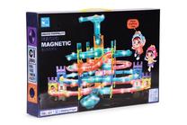 Magnetinis konstruktorius Magic Sleeping Dragon HC552684, 166 vnt., įvairių spalvų