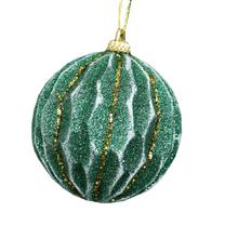 Eglutės žaisliukų rinkinys Christmas Touch SYPMQB-1119109, aukso sp./žalia sp./įvairių spalvų, 8 cm, plastikas, 3 vnt.