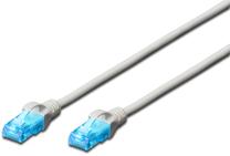 Провод Digitus Cat 5e U/UTP DK-1511-015 RJ-45 8P8C, RJ-45 8P8C, 1.5 м, серый цв.