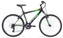 Dviratis kalnų CTM Axon, 26 ", 17'' rėmas, juoda sp./žalia sp.