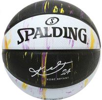 Баскетбольный мяч Spalding Kobe Bryant Marble, 7 размер, белый цв./черный цв.
