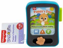 Развивающая игра, книга Mattel Fisher Price Laugh & Learn Storytime Reader, черный цв.