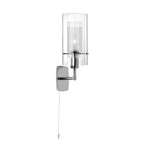 Valgusti seinale Searchlight Duo 1 2300-1, E14, 1 x 7 W, läbipaistev v. / hõbe v.