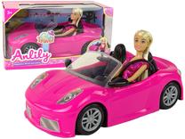 Кукла с аксессуарами Anlily Pink Car Fashion, 30 см, многоцветный