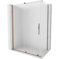 Dušo kabina Mexen Velar 871-150-090-31-60, stačiakampė, be padėklo, 150 cm x 90 cm x 200 cm, aukso sp./matinis