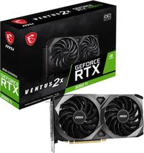 Vaizdo plokštė MSI GeForce RTX 3060 Ti RTX3060TIVENTUS2X8GD6XOC, 8 GB, GDDR6X