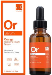 Veido serumas Dr. Botanicals Orange, 30 ml