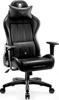 Spēļu krēsls Diablo X-One 2.0 King, 60 x 74 x 136 - 145 cm, melna krās.
