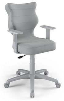 Vaikiška darbo kėdė Duo VT03 Size 5, 40 x 40 x 86 - 99 cm, pilka sp.