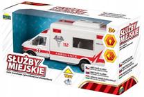 Žaislinis greitosios pagalbos automobilis Dromader Ambulance Car, balta sp.