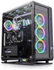 Kompiuterio korpusas Thermaltake Core P6 Tempered Glass Mid Tower Chassis, juoda sp.