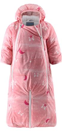 Žieminis miegmaišis kūdikiui Lassie Staava Bright Peach 710733-3193, 62 cm