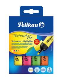 Tekstimarker Pelikan 490 11PN814058, 1 - 5 mm, mitmevärviline, 4 tk