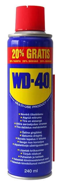 Eļļa WD-40, 240 ml