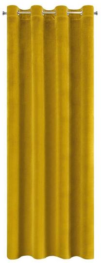 Prekė su pažeista pakuote. Naktinė užuolaida ZKDN-08, garstyčių sp., 140 cm x 250 cm