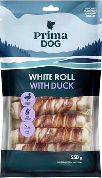 Skanėstas šunims Prima Dog White Roll, antiena, 0.55 kg