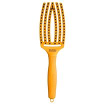 Matu birste Olivia Garden Fingerbrush On The Road Again, yellow sunshine krās.