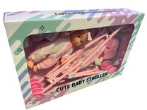 Кукла - новорожденная с аксессуарами Cute Baby TD168A, 20 см, многоцветный