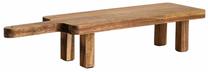 Servēšanas dēlītis Homla Melkaro 245380, 38 cm x 7.5 cm, 11 cm, Brūna krās.