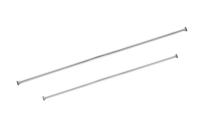 Vonios karnizas Gedy 92752113, 75 - 215 cm, Ø 25 mm, chromo sp.