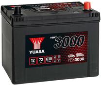 Akumuliatorius Yuasa YBX3030, 12 V, 72 Ah, 630 A