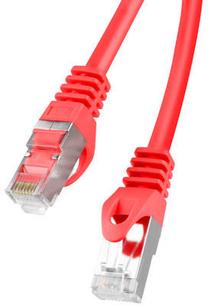 Laidas Lanberg Patchcord Cat.5e RJ-45, RJ-45, 30 m, raudona sp.