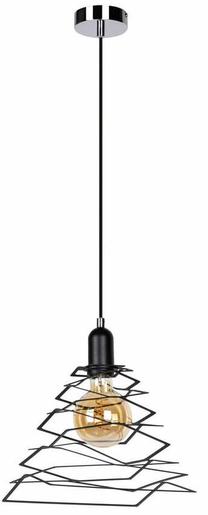 Valgusti rippuv Spot-Light Komet, E27, 1 x 60 W, must v. / must v.