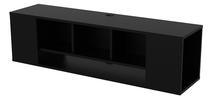 TV galds Kalune Design Paldi, melna krās., 135 cm x 35.2 cm x 39 cm
