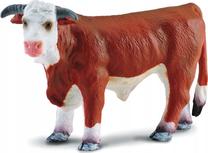 Фигурка-игрушка Collecta Hereford Bull 88234, 11.5 см, коричневый цв.