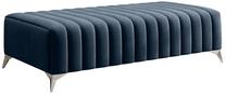 Pufas Laurence Nube 40, mėlyna sp., 64 cm x 132 cm x 36 cm