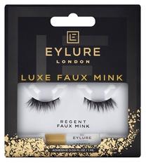 Mākslīgās skropstas Eylure Luxe Faux Mink Regent, melna krās.
