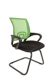 Klienditool Chairman 696 V, 47 x 57.5 x 95 cm, must v./roheline v.