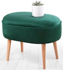 Pufas Hanah Home Moile 209FLF1203, žalia sp., 44 cm x 63 cm x 47 cm