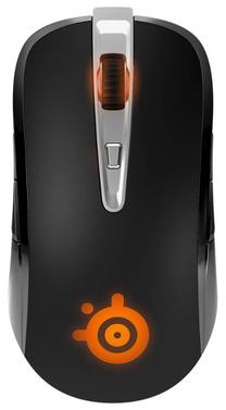 Vadu spēļu pele Steelseries Sensei, melna krās.