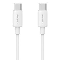 Vads Usams SJ711 USB Type-C, USB Type C, 1 m, balta krās.
