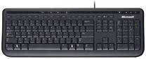 Laidinė kompiuterio klaviatūra Microsoft 600, EN/RU, juoda sp.