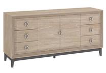 Komoda Home4you Aspen, ąžuolo sp., 84 cm x 47.5 cm x 173 cm