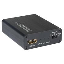 Adapteris Techly Toslink S/PDIF, HDMI, melna krās.